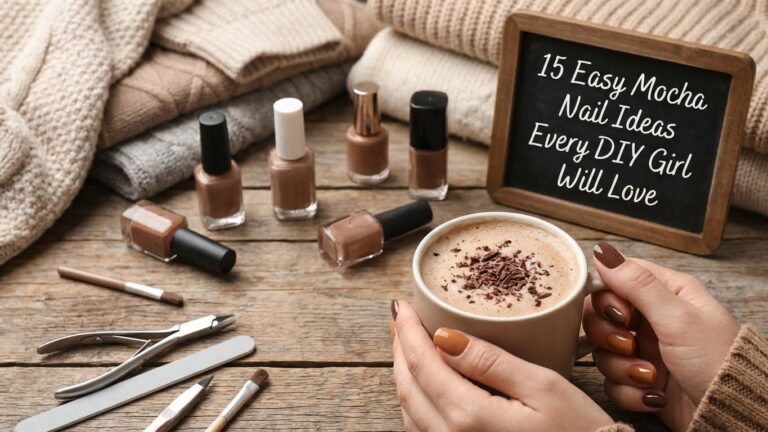 15 Easy Mocha Nail Ideas Every DIY Girl Will Love