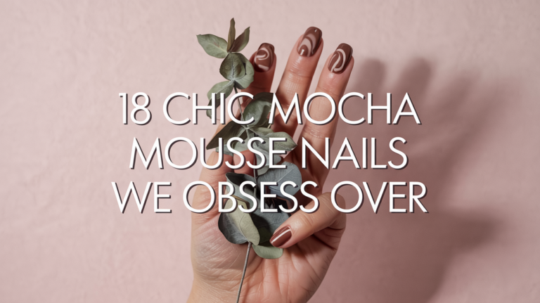 18 Chic Mocha Mousse Nails We Obsess Over 18 Chic Mocha Mousse Nails We Obsess Over