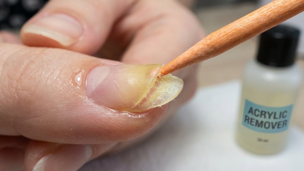 Acrylic Nail Removal Steps