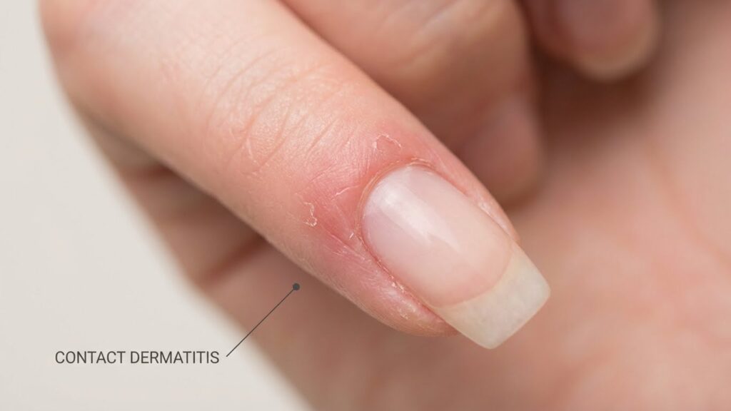 Allergic Reactions to Nail Products