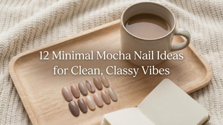 12 Minimal Mocha Nail Ideas for Clean, Classy Vibes