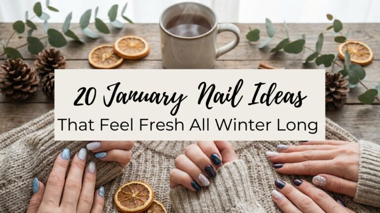 20 January Nail Ideas That Feel Fresh All Winter Long