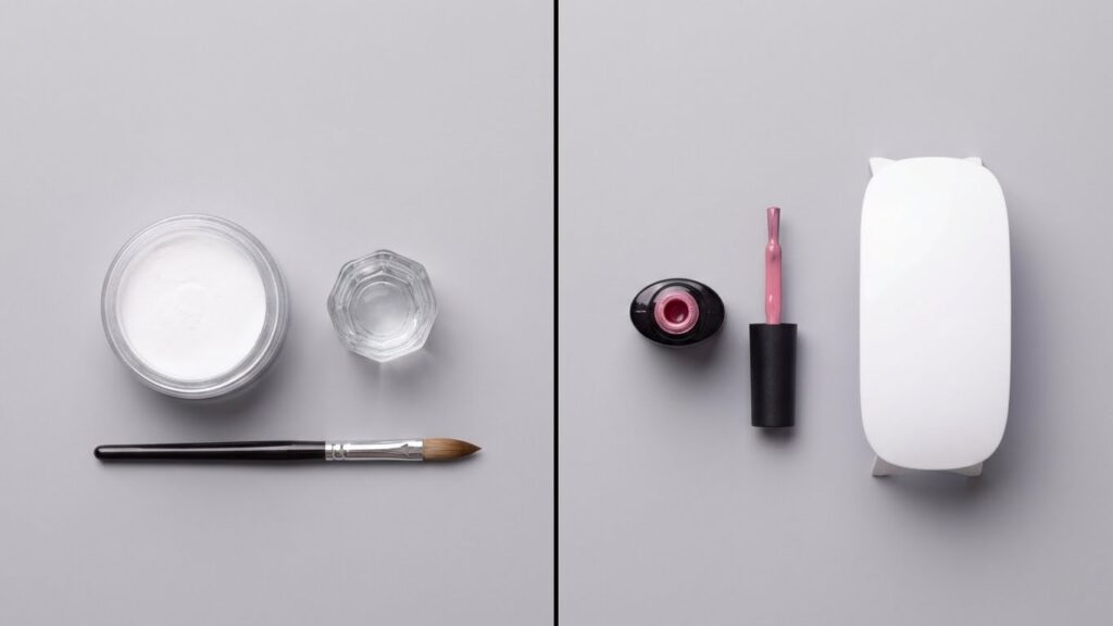 Differences Between Gel and Acrylic Nails