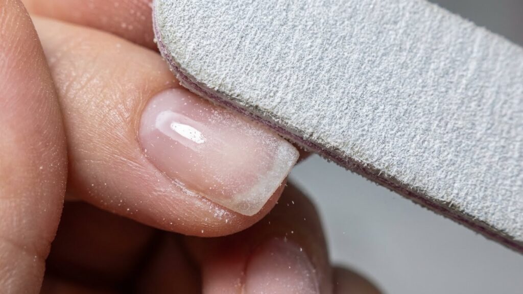 Gentle Filing and Buffing