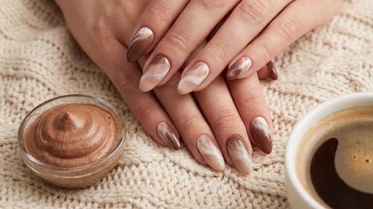 Mocha Mousse Nails Designs: Trendy Ideas You’ll Love Mocha Mousse Nails Designs