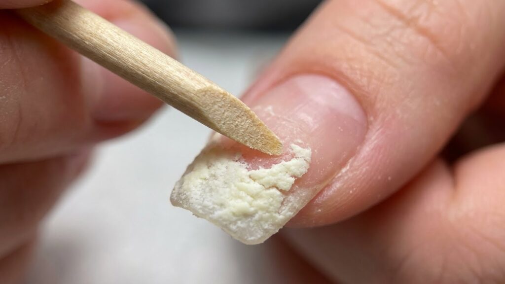 Soaking Off Acrylic Nails