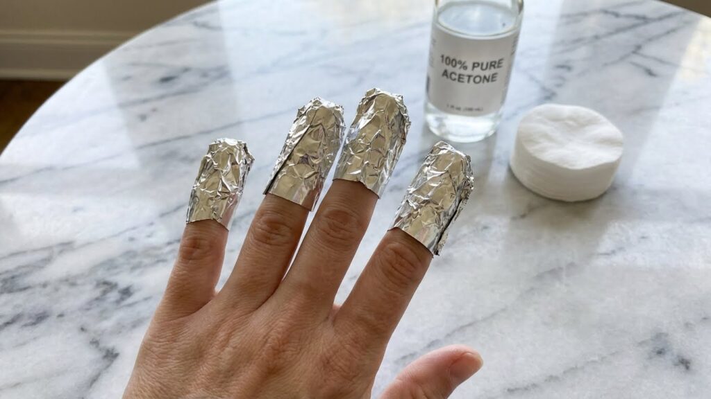 Using Acetone-Based Remover