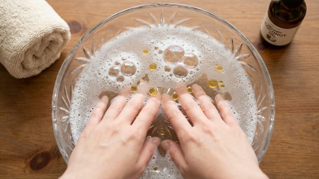 Using Warm Water and Oil