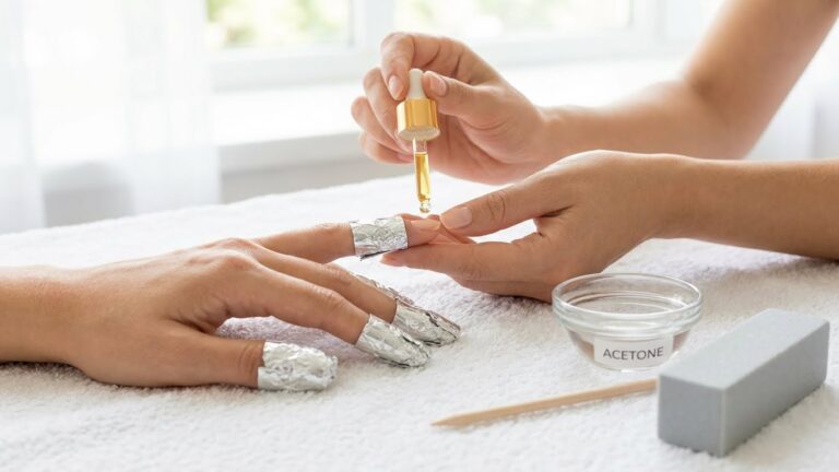 how to easily remove fake nail