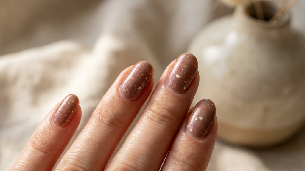 Enhancing Mocha Nails with Special Effects