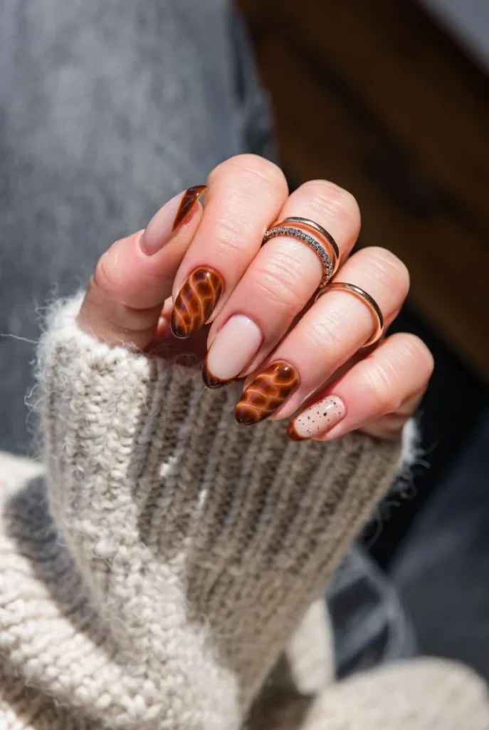 Brown Tortoise & Speckle Mix