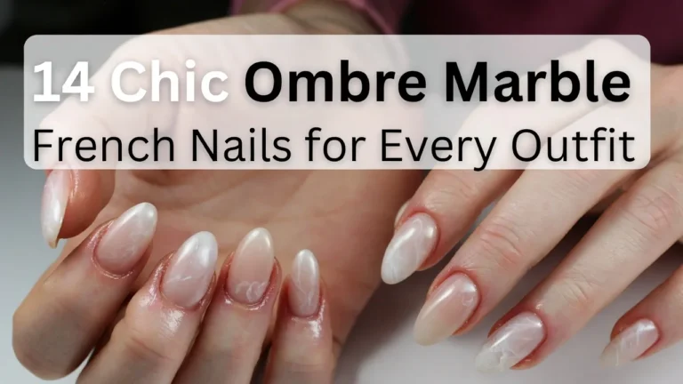 14 Chic Ombre Marble French Nails For Every Outfit 14 Chic Ombre Marble French Nails for Every Outfit