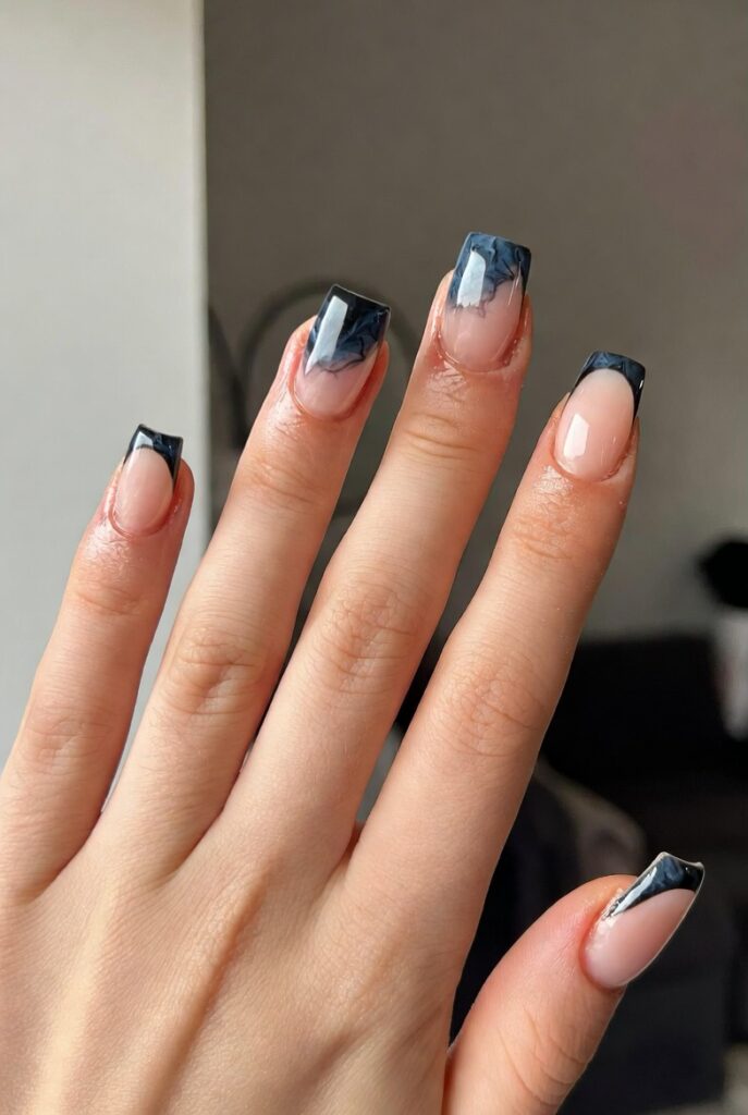 Dark Marble French Elegance