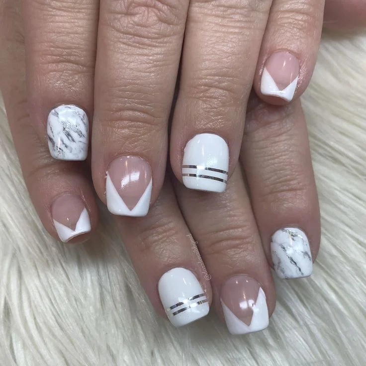 Modern Marble & Metallic Tips