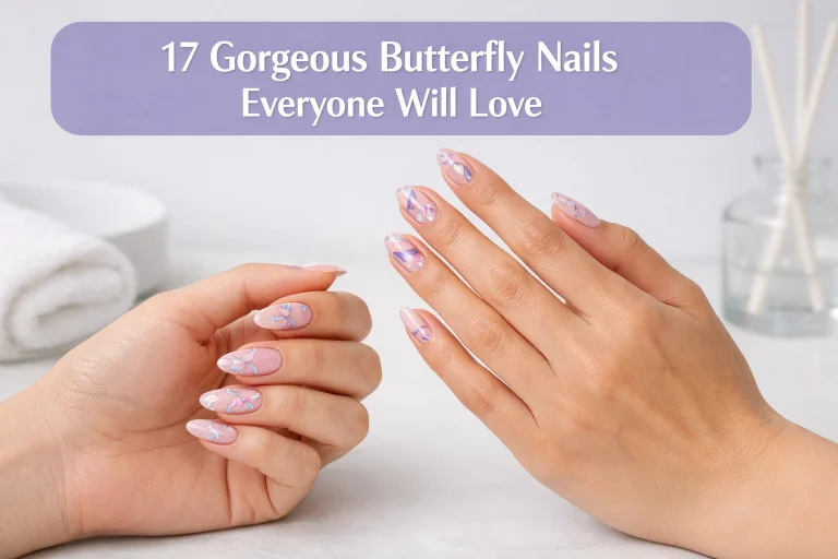 17 Gorgeous Butterfly Nails Everyone Will Love 17 Gorgeous Butterfly Nails Everyone Will Love