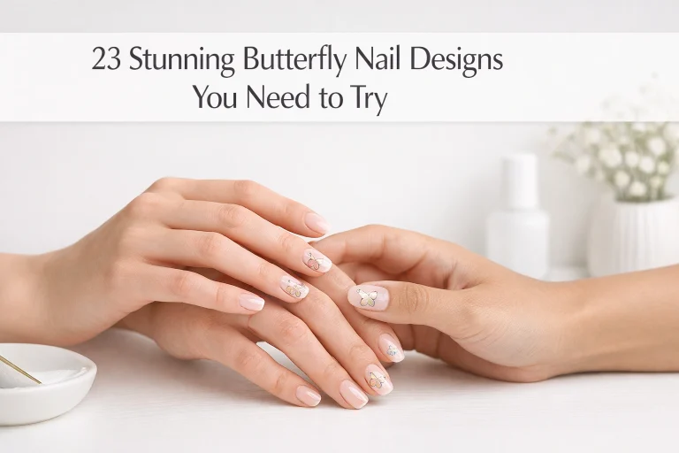 23 Stunning Butterfly Nail Designs You Need to Try