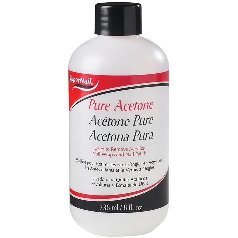 Supernail Professional Strength Acetone Remover: Fast Gel, Acrylic & D