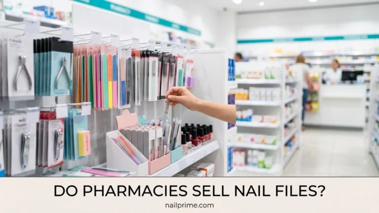 Different pharmacy nail file types for natural nails