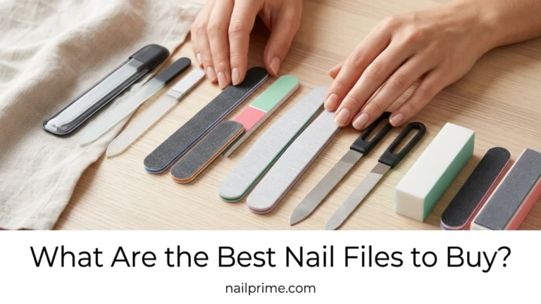 Nail file grit comparison for natural gel and acrylic nails