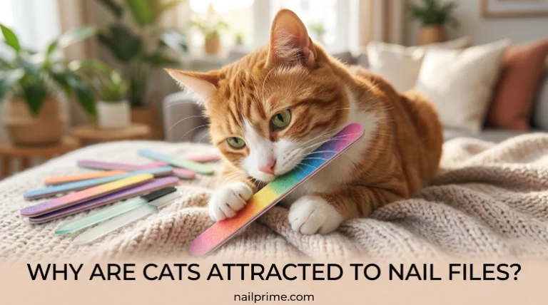 why are cats attracted to nail files during a manicure