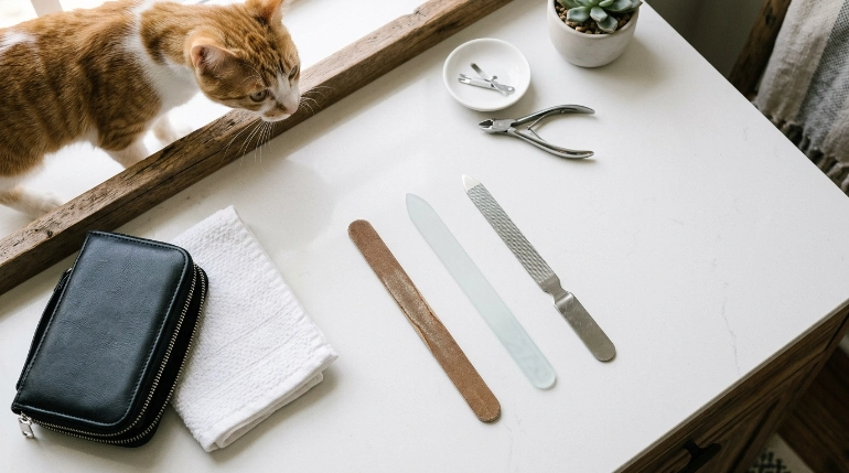 nail file types and safety for cats