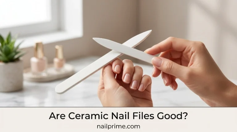 Are ceramic nail files good for shaping natural nails