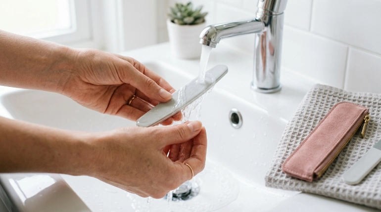 How to clean and store a ceramic nail file for longer lifespan