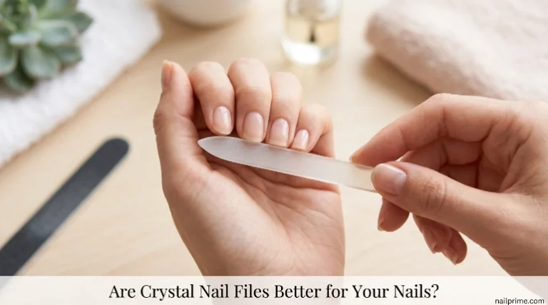 Are crystal nail files better for your nails compared with an emery board