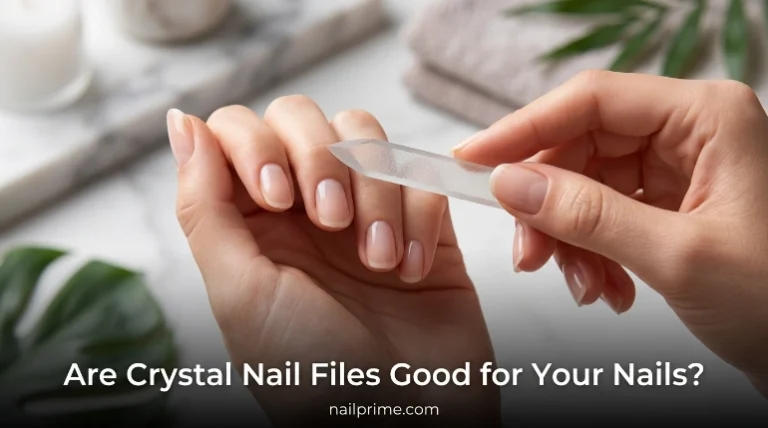 Are crystal nail files good for your nails for gentle natural nail shaping