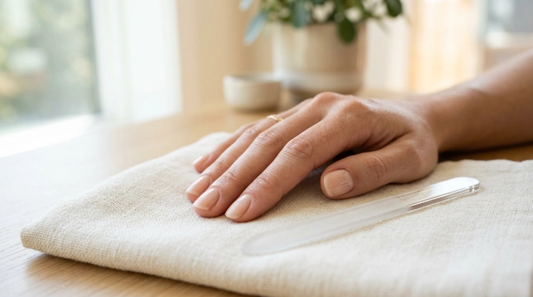 Are crystal nail files good for your nails for gentle natural nail shaping