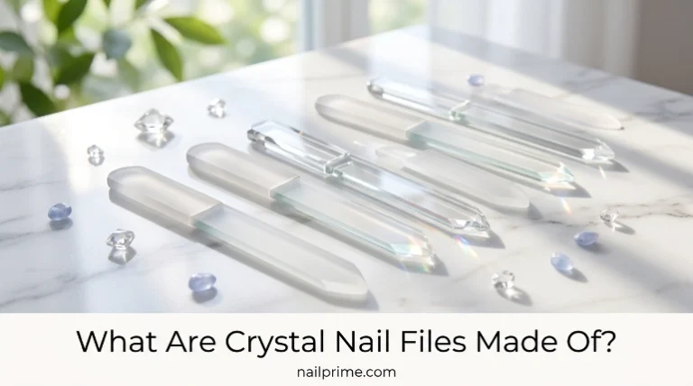 what are crystal nail files made of tempered glass nail file