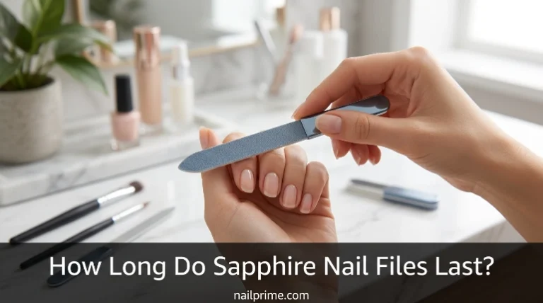 how long do sapphire nail files last with proper nail care