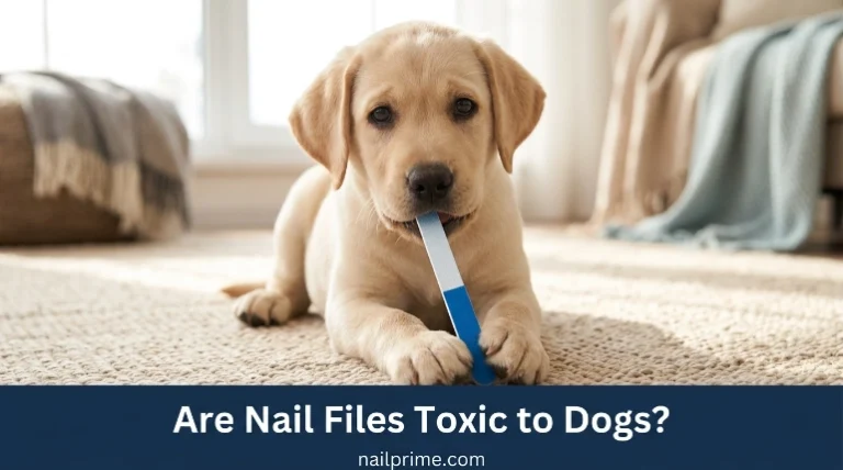 Are nail files toxic to dogs safety and storage guide