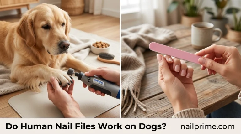 do human nail files work on dogs safely