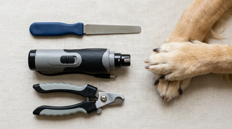 Dog nail file grinder and clippers comparison