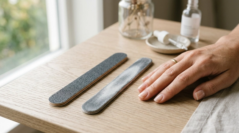 Do you need to replace nail files when the abrasive grit becomes worn?