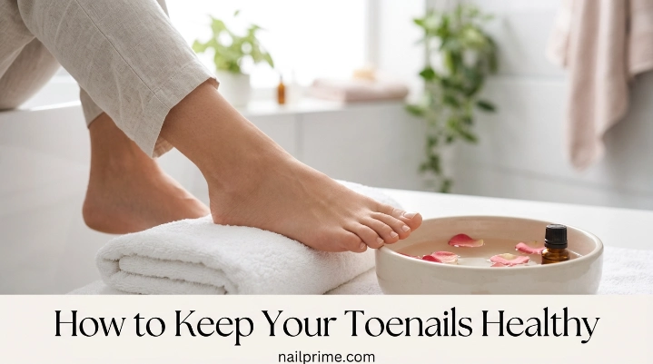 How to keep your toenails healthy with proper trimming and foot care