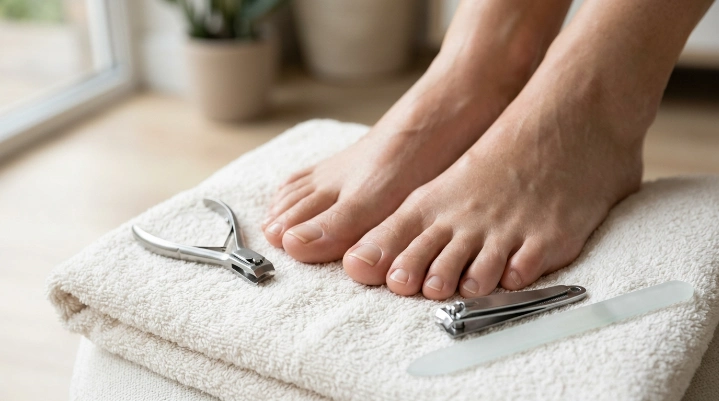 How to keep your toenails healthy with proper trimming and foot care