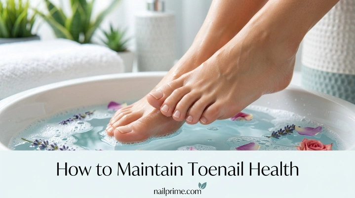 How to maintain toenail health without a pedicure using basic at-home nail care tools