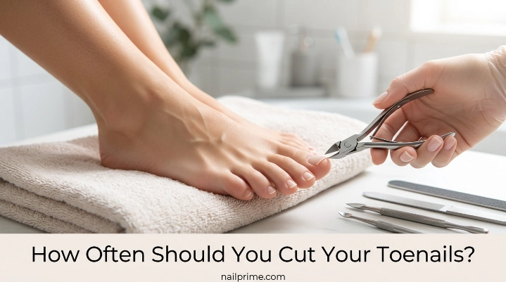 Should toenails be cut straight across for safe nail trimming