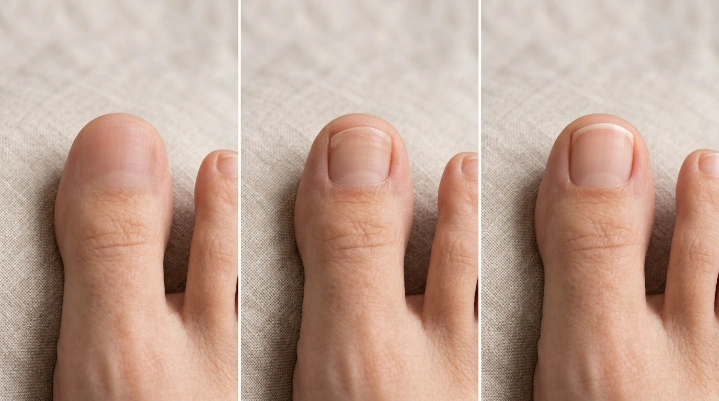 How long does it take for a toenail to grow back 12 to 18 month timeline