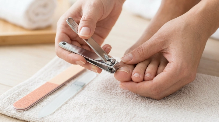 How to trim toenails safely without cutting too deep