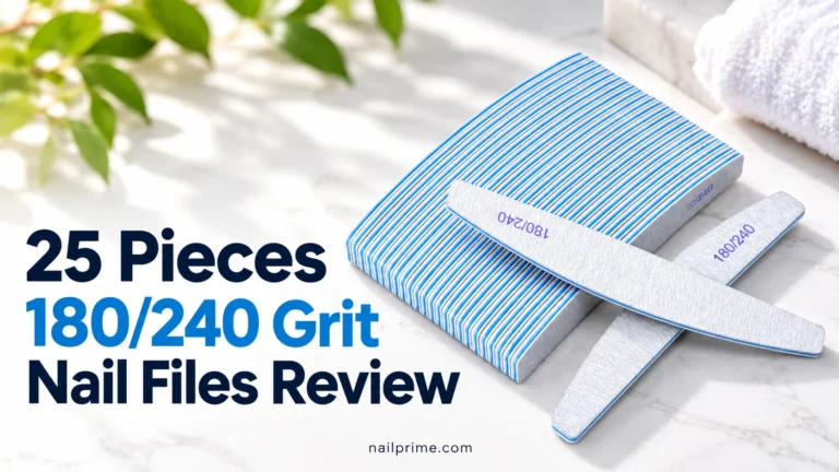 25 Pieces 180240 Grit Nail Files Review