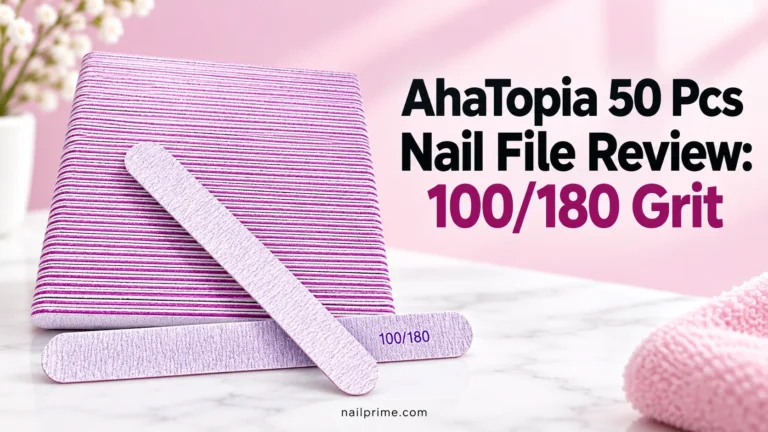 AhaTopia 50 Pcs Nail File Review