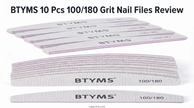 BTYMS 10 Pcs 100180 Grit Nail Files Review