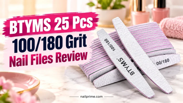 BTYMS 25 Pcs 100180 Grit Nail Files Review