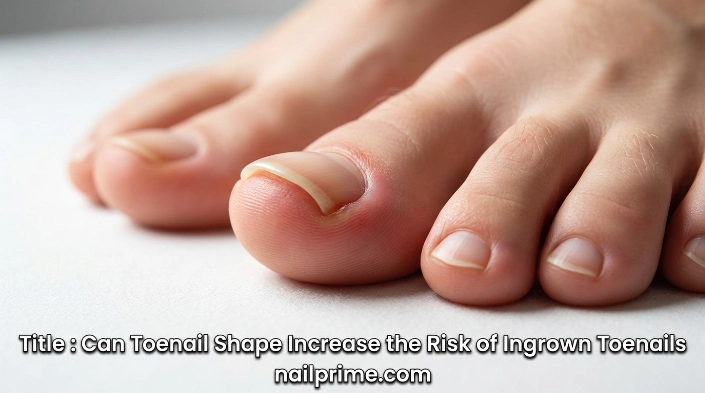 Can Toenail Shape Increase the Risk of Ingrown Toenails