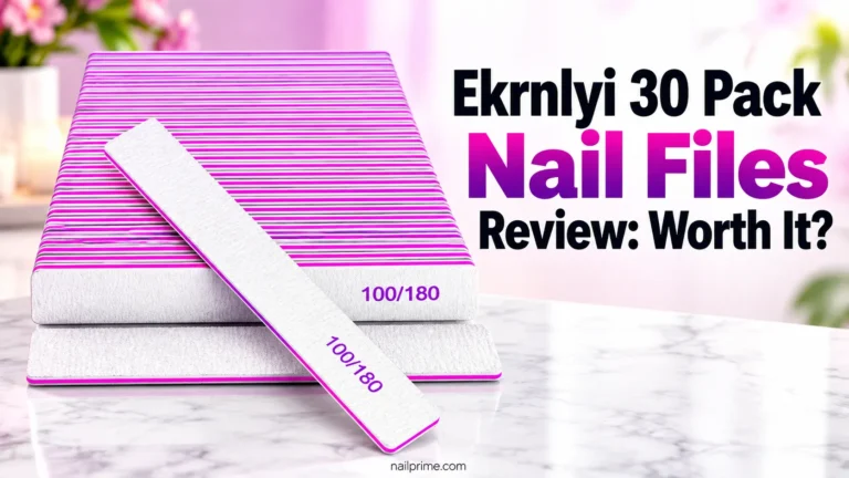 Ekrnlyi 30 Pack Nail Files Review Worth It