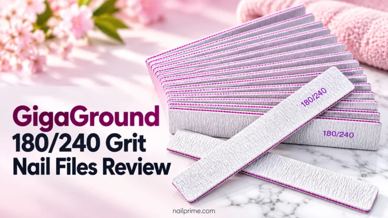GigaGround 180240 Grit Nail Files Review