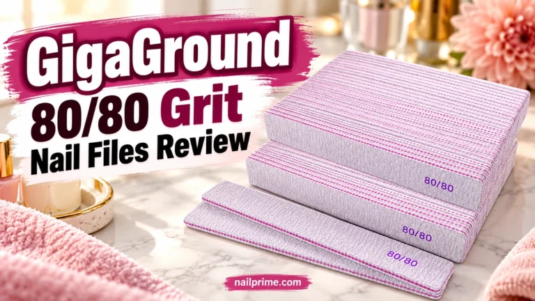 GigaGround 8080 Grit Nail Files Review